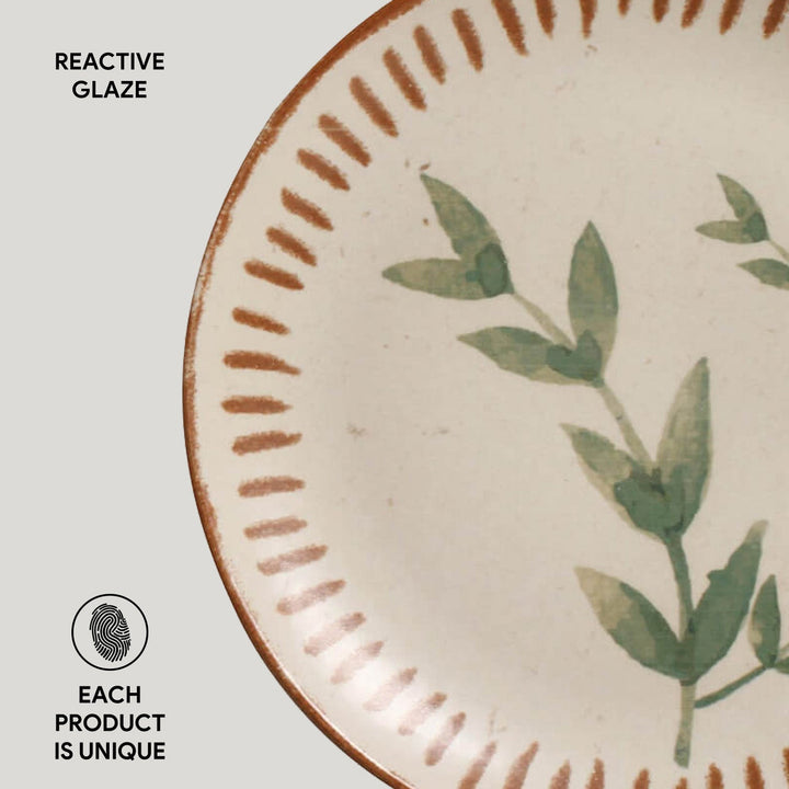 Non-Toxic Porcelain Dessert Dinnerware Set, 6 Ct.