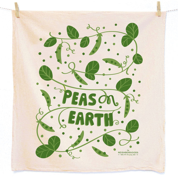 Organic Cotton Holiday Dish Towels, 24" x 26", 2 Ct.
