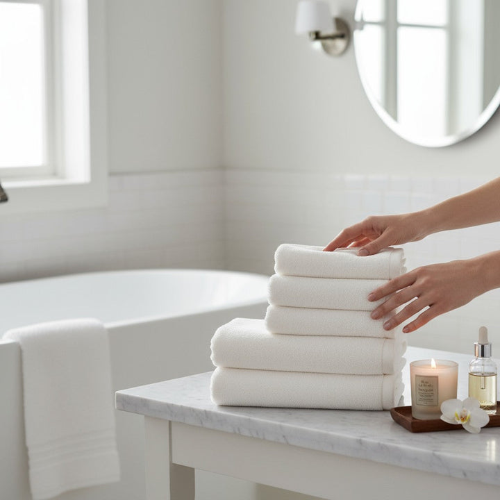 Organic 600 GSM Soft Cotton Bath Towel