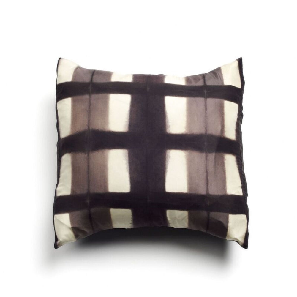 Handcrafted Shibori 60gsm Silk Throw Pillow, 20"