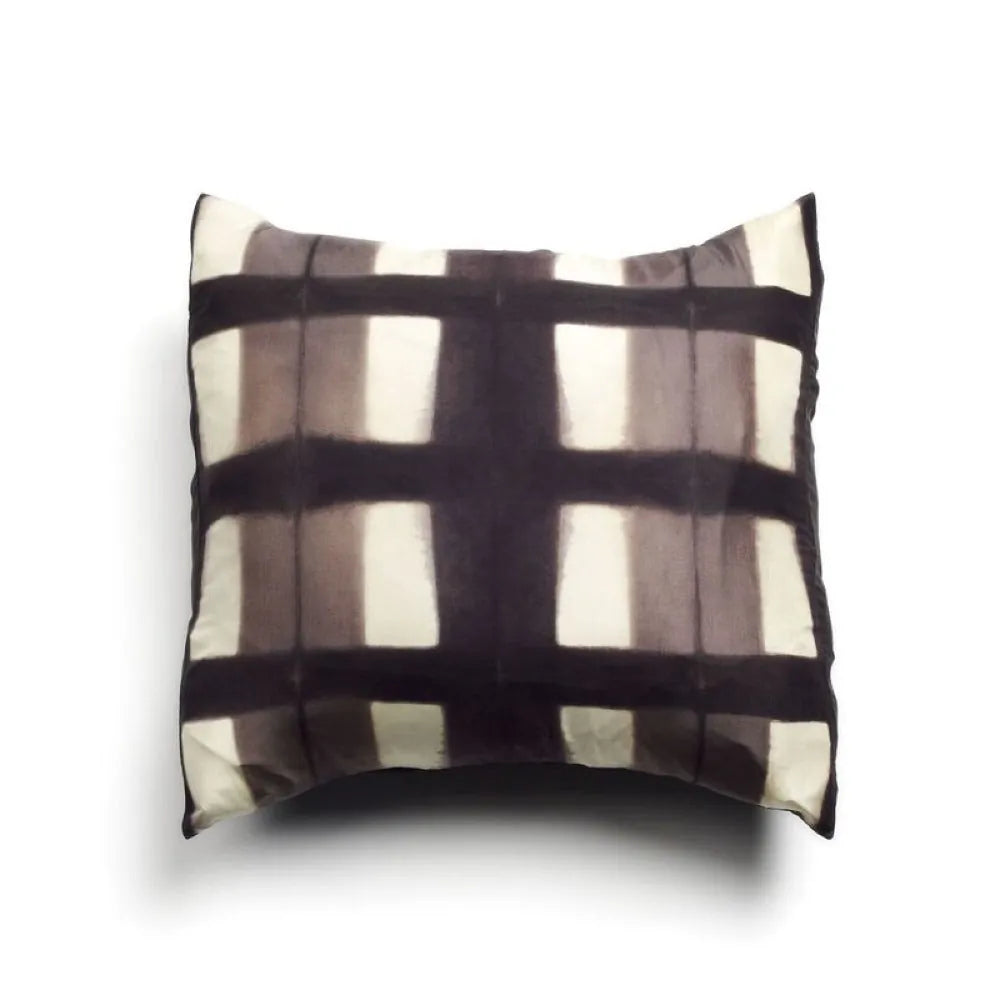 Melo Shibori Silk Throw Pillow