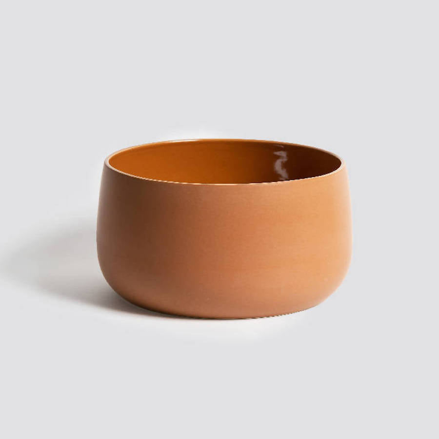 Handcrafted Non-Toxic Stoneware Serving Bowl, 120 oz.