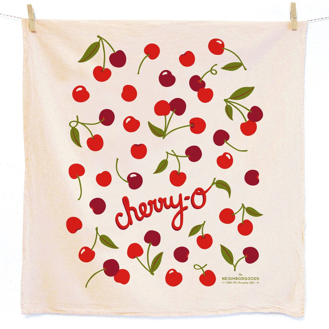 Unbleached Cotton Fruit Kitchen Dish Towels, 3 Ct.
