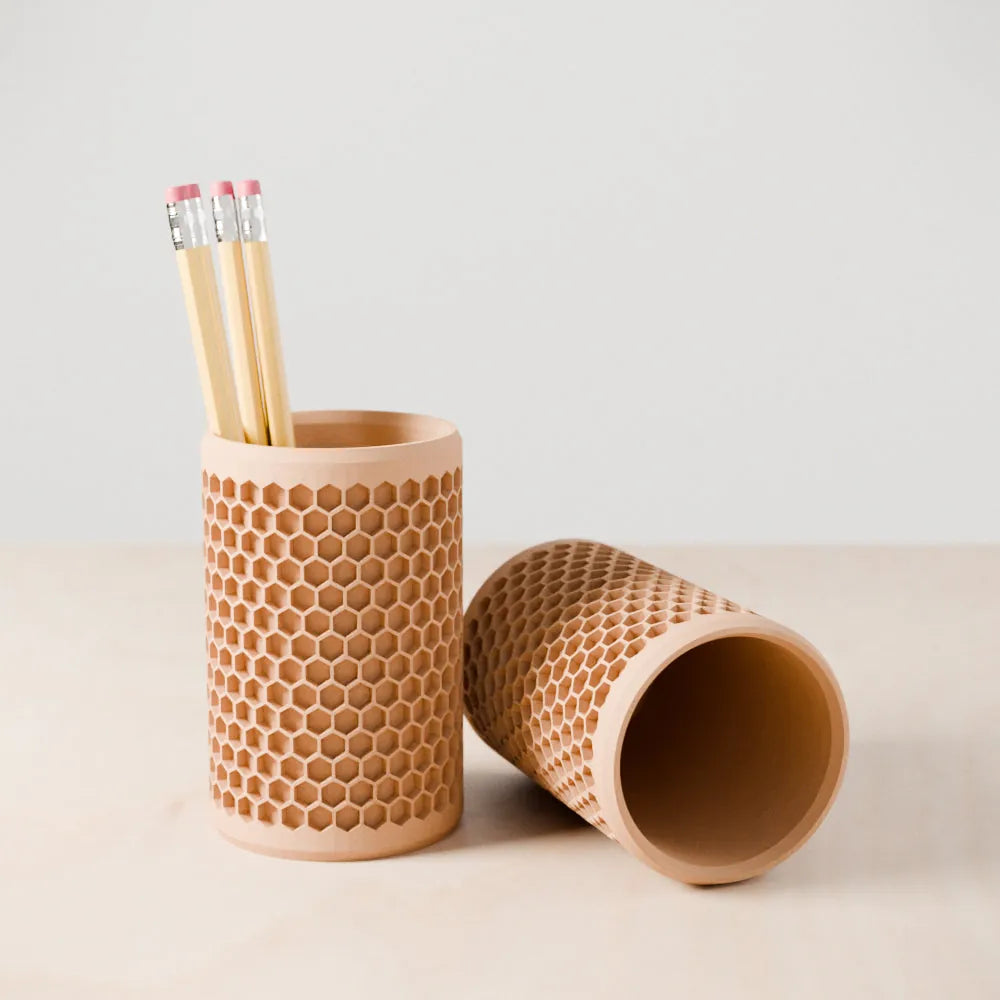 Hexagonal Honeycomb Pencil Holder