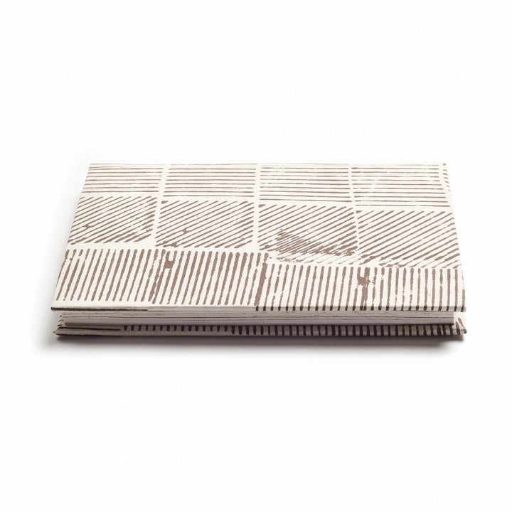 Artisanal Black Stripe Journal