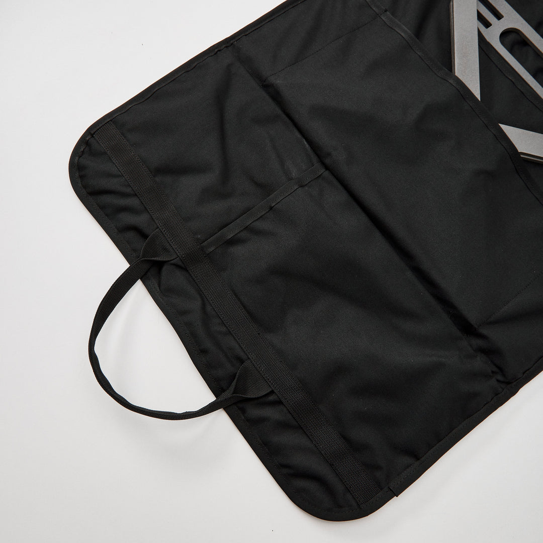 Made in USA Heavy-Duty Waxed Canvas Firewood Carrier