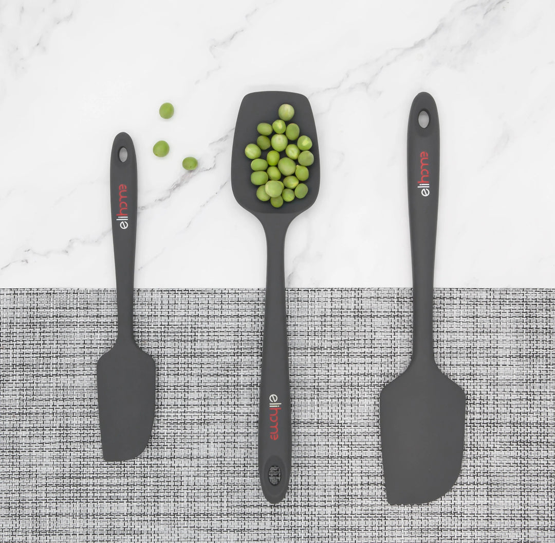 Red Silicone Spatula Set of Three
