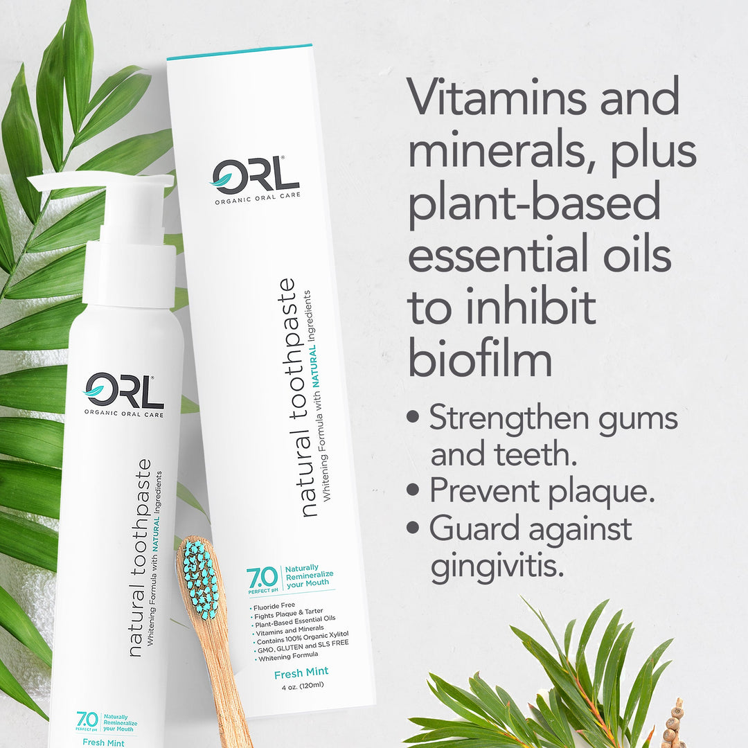 Vegan Hydroxyapatite Oral Care Toothpaste, 4 oz.