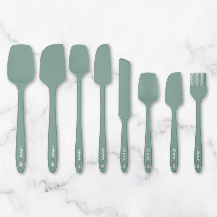 BPA-Free Silicone Kitchen Spatula Set, Red, 3 Ct.