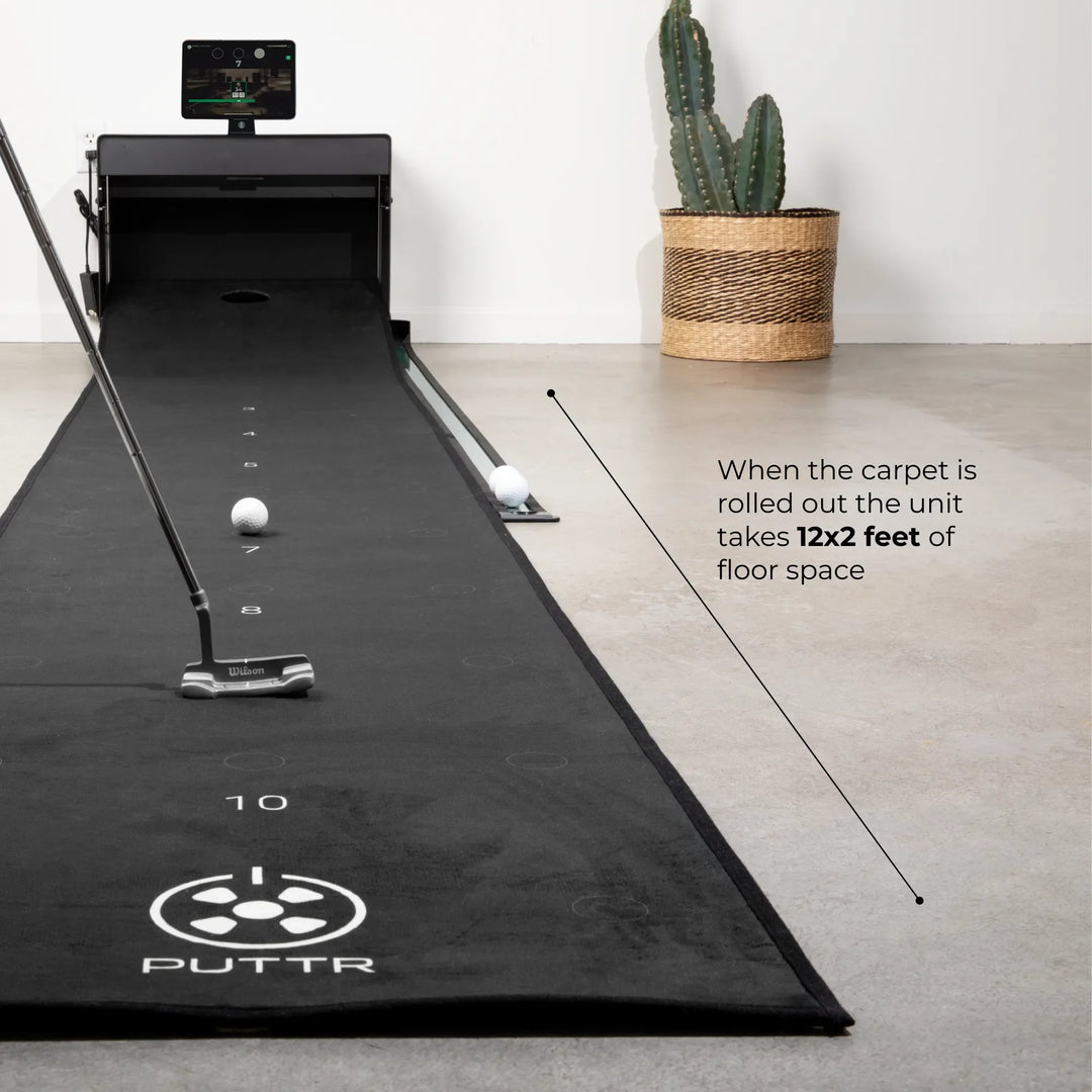 AI-Powered Smart Putting Green Fitness Mat