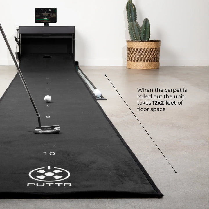 AI-Powered Smart Putting Green Fitness Mat