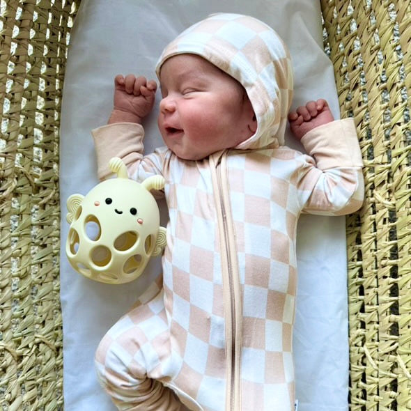 Non-Toxic Food-Grade Silicone Honey Bee Baby Teether
