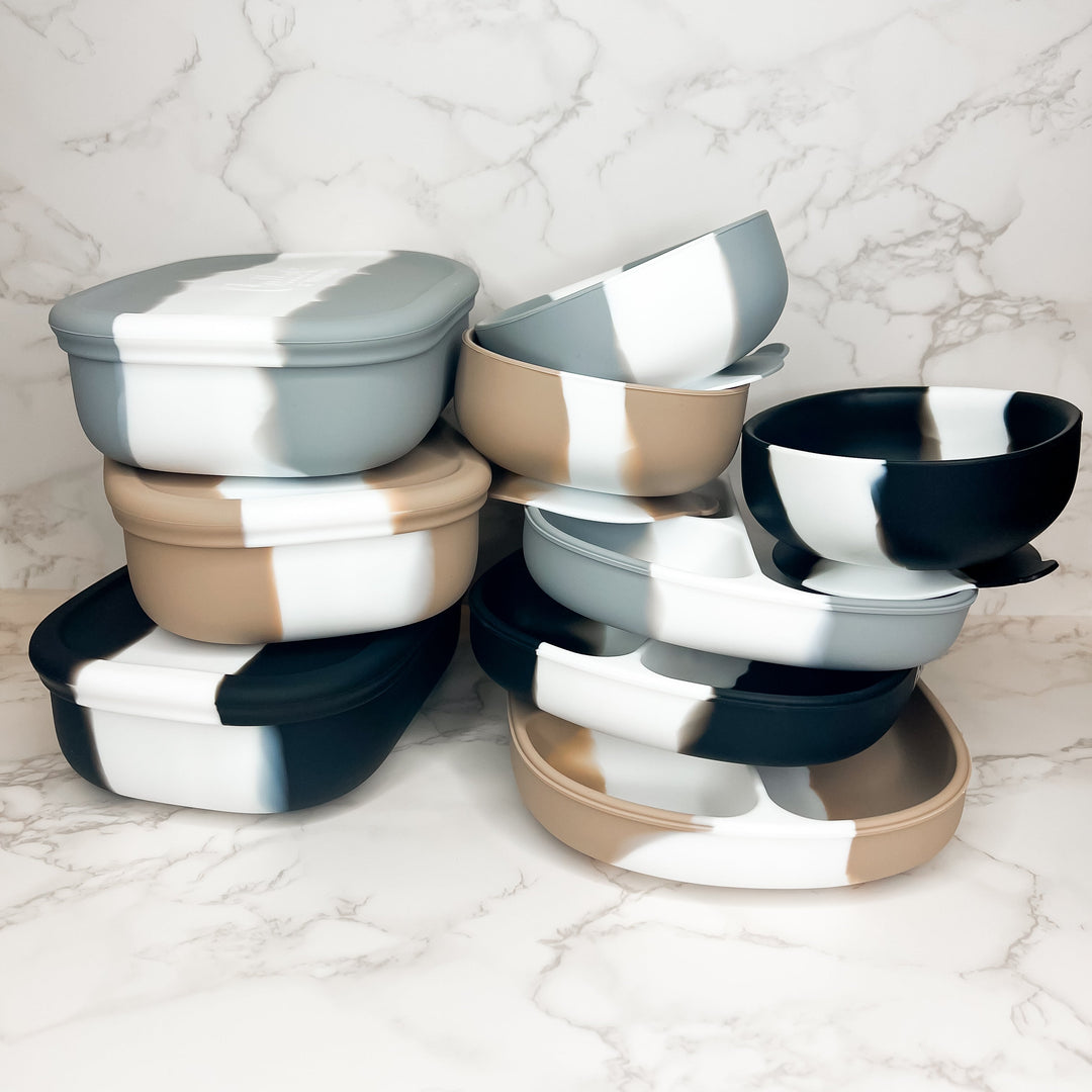 Non-Toxic Silicone Bento Lunch Box, BPA-Free