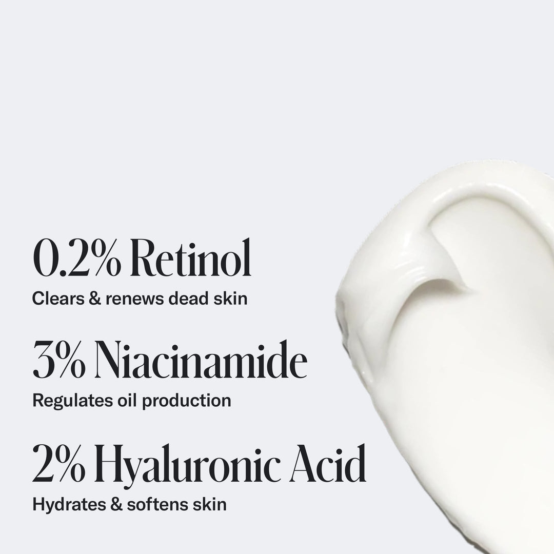 Non-Toxic Retinol &amp; Niacinamide Nighttime Skin Care