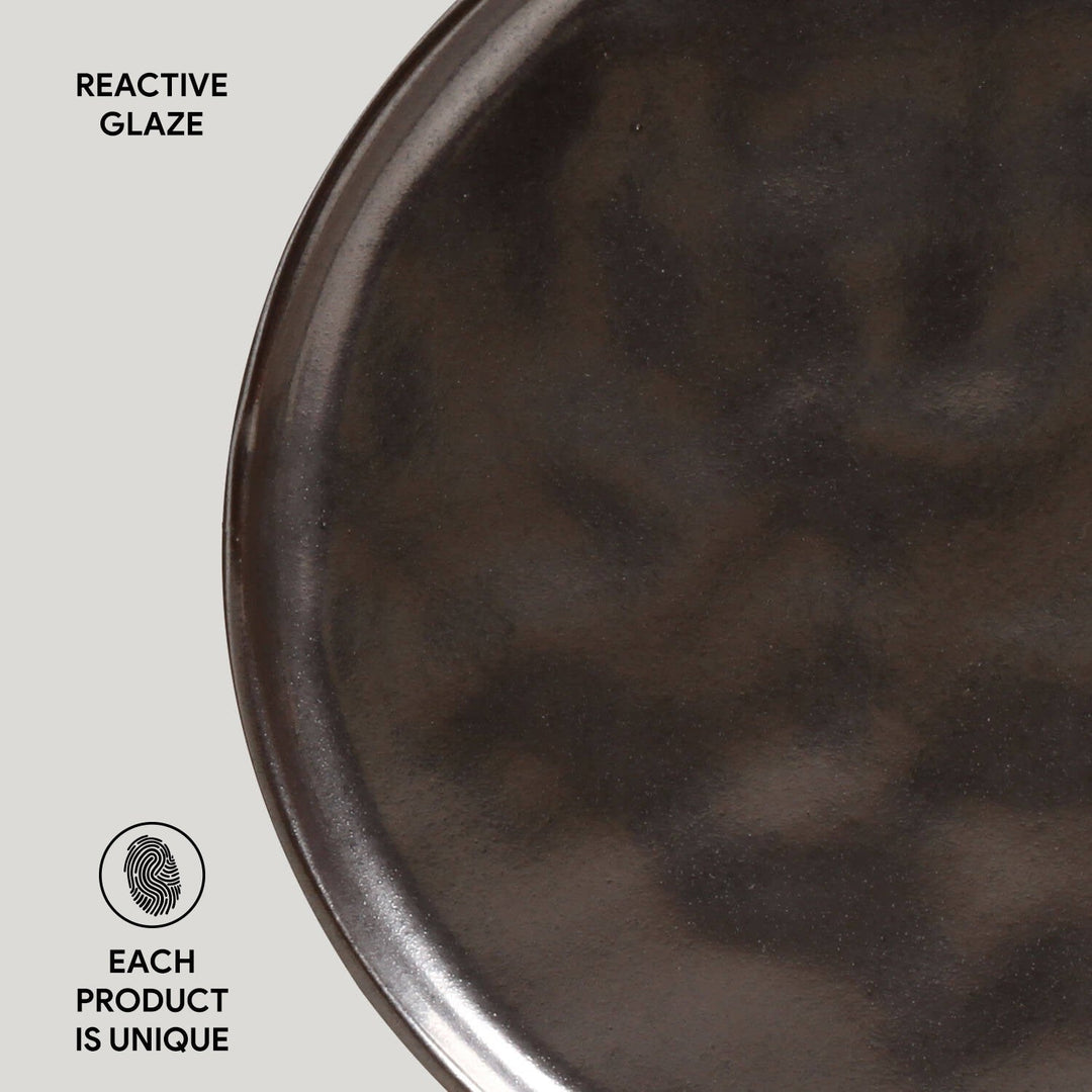 Non-Toxic Porcelain Dessert Dinnerware Set, 6 Ct.