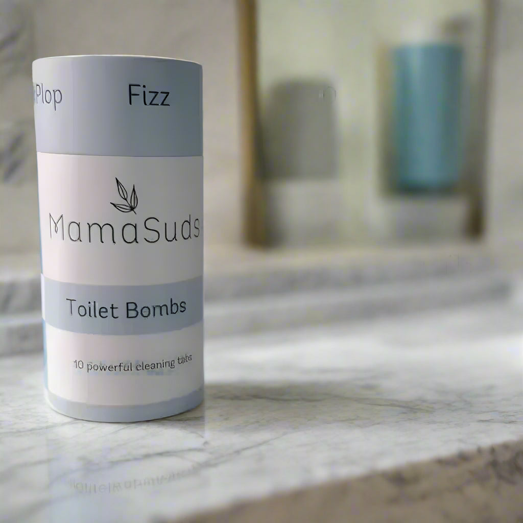 Non-Toxic Effervescent Toilet Cleaning Tabs, 10 Ct.