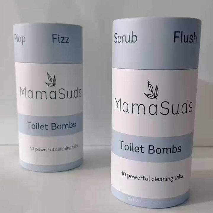 Non-Toxic Effervescent Toilet Cleaning Tabs, 10 Ct.