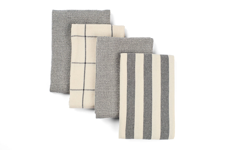Pure Cotton Tea Towels, 28" x 18", 4 Ct.