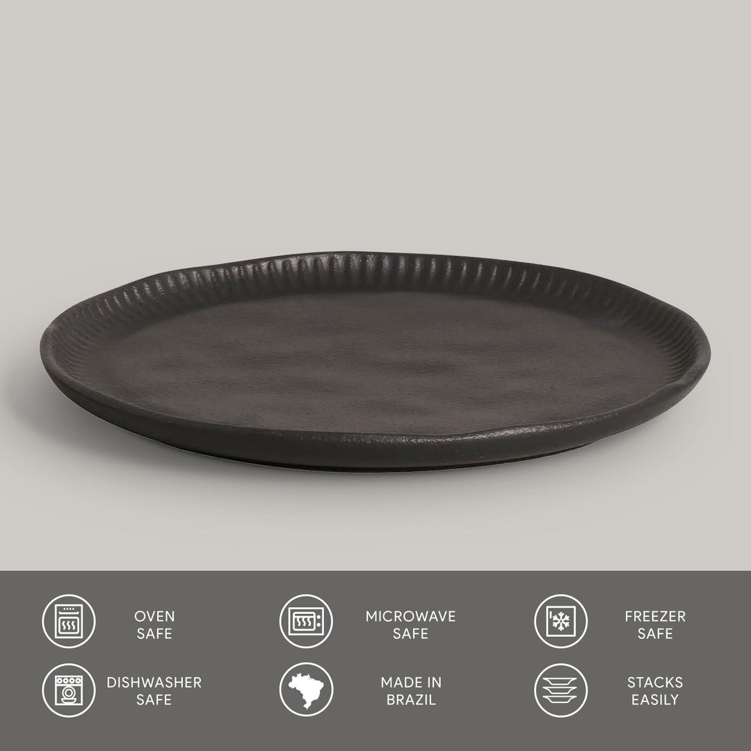 Non-Toxic Porcelain Dessert Dinnerware Set, 6 Ct.