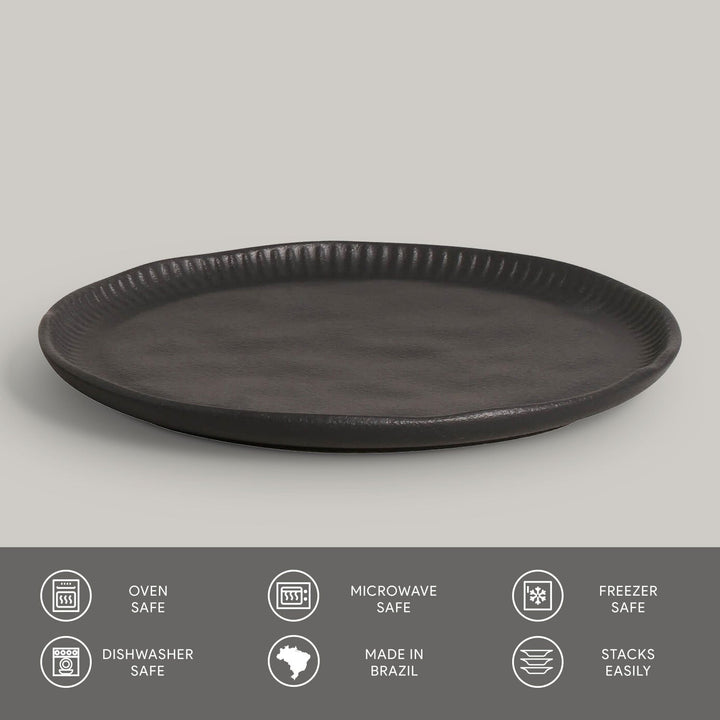Non-Toxic Porcelain Dessert Dinnerware Set, 6 Ct.