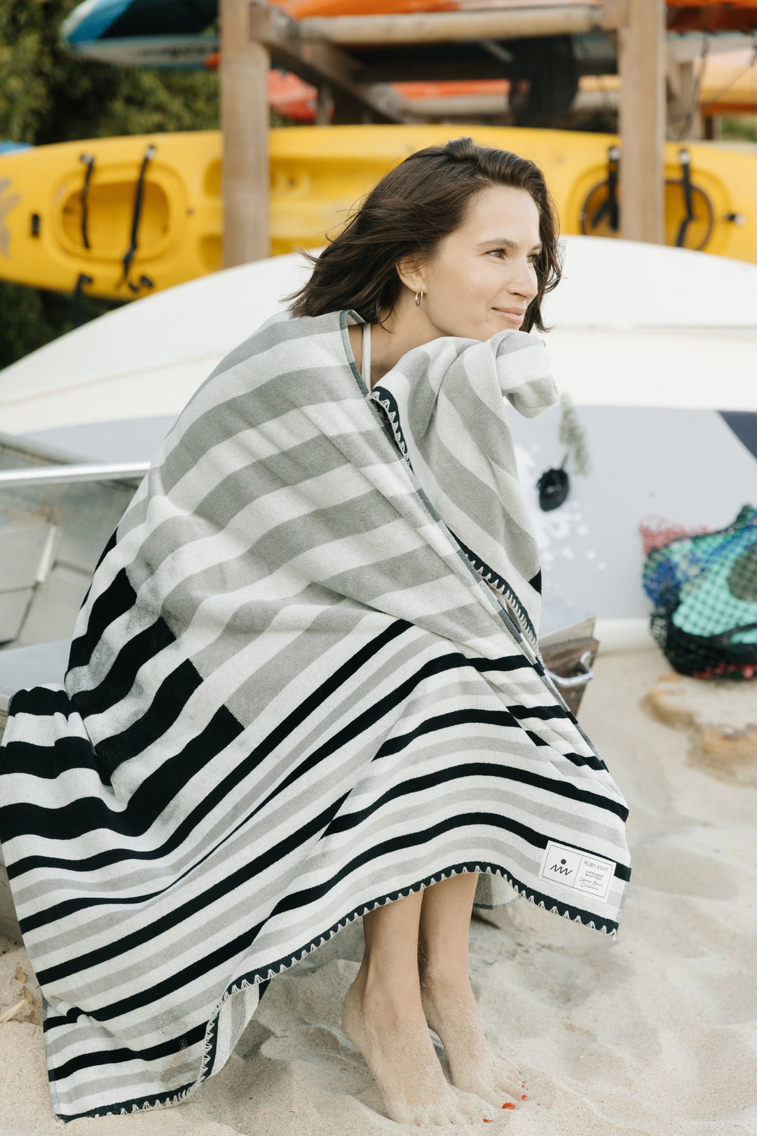Organic Cotton Oversized Thayer Beach Towel