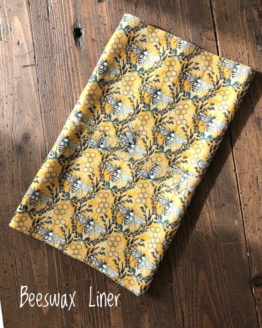 Beeswax Linen Bread Food Storage Bag, 12" x 16"