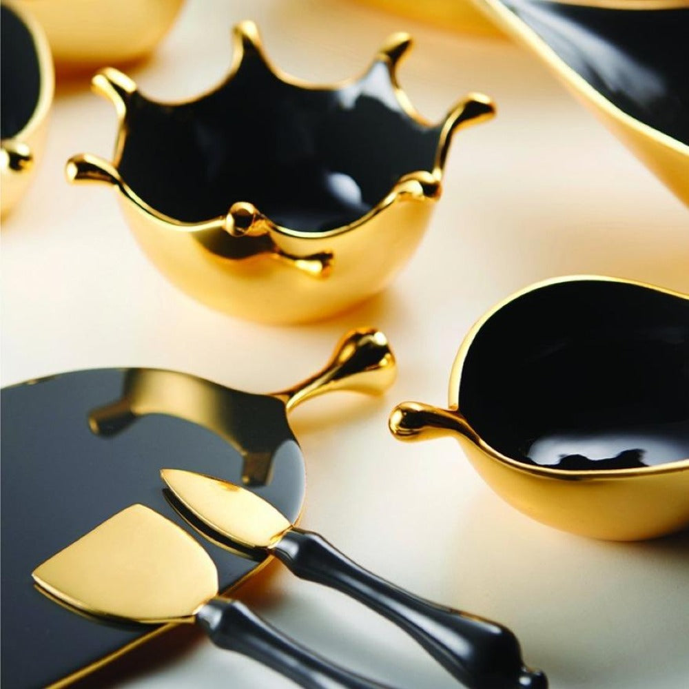 Handcrafted Sand-Cast Enamel Serve Bowl, Graphite