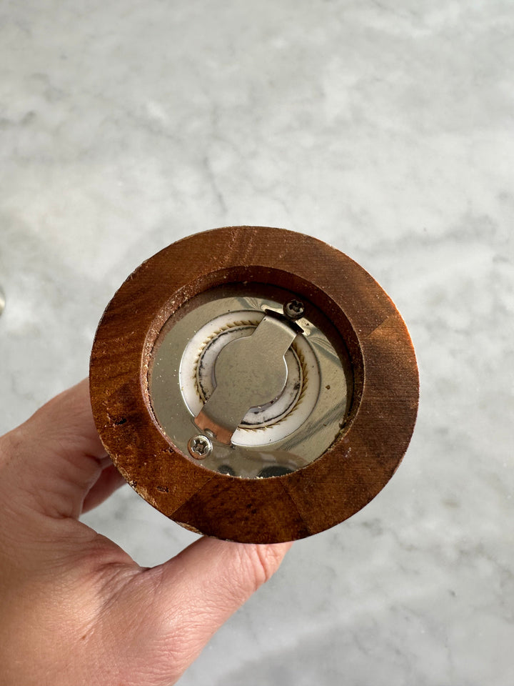 Handcrafted Acacia Wood Salt &amp; Pepper Grinders, 2 Ct.