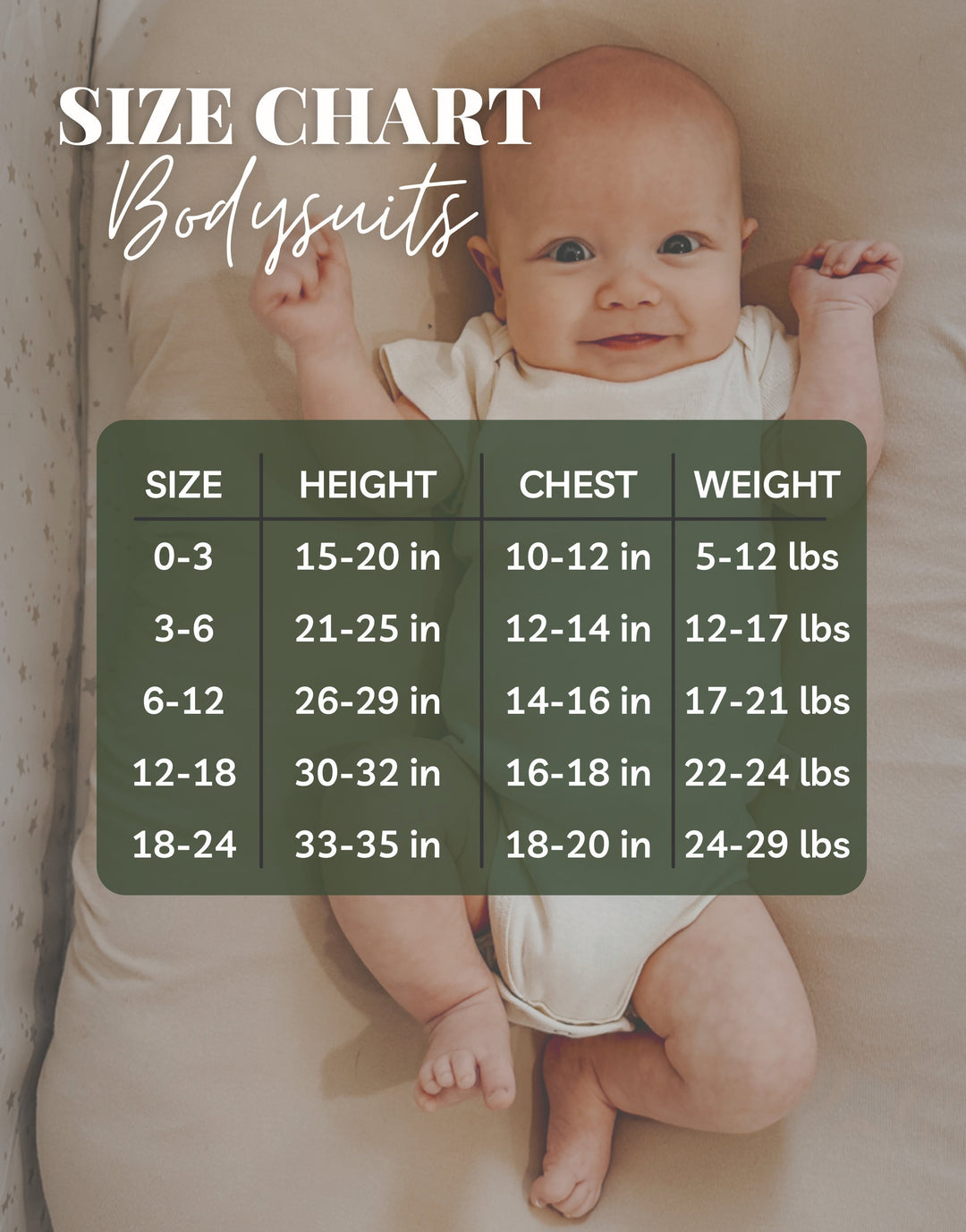 Organic Cotton Long Sleeve Baby Bodysuit, New Year