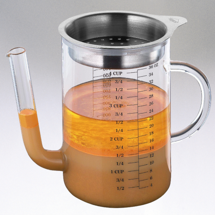 Borosilicate Glass Gravy Separator, 34 oz.