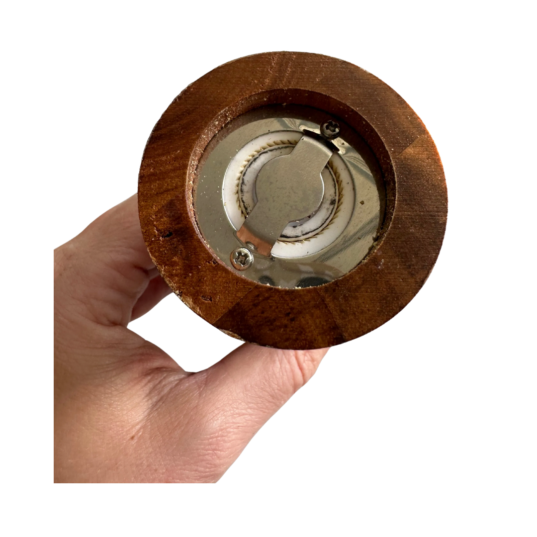 Acacia Wood Salt &amp; Pepper Set