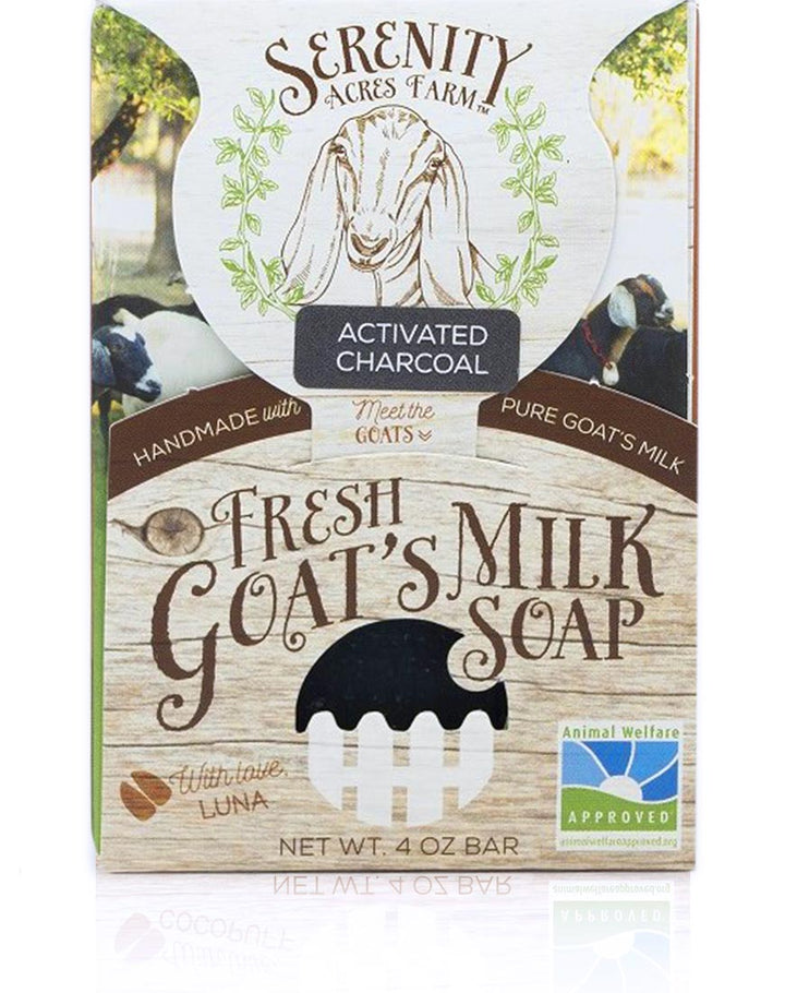 Handcrafted Activated Charcoal Tea Tree Bar Soap