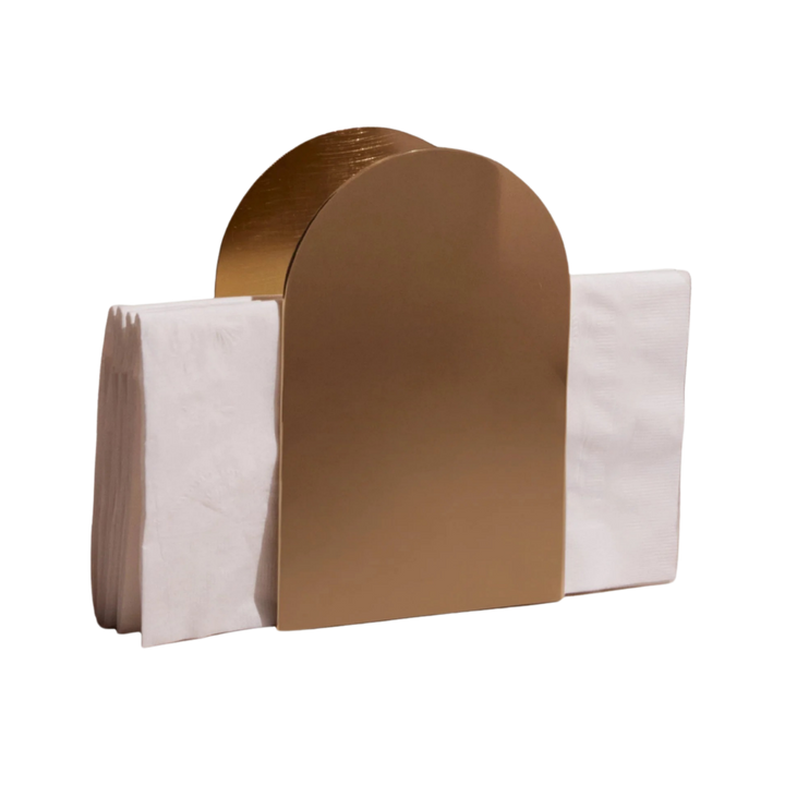 Arco Brass Napkin Holder