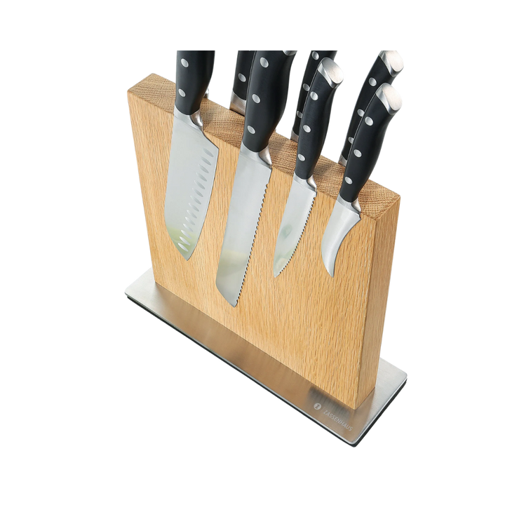Ash Wood Magnetic Knife Block