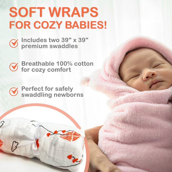Non-Toxic Newborn Sleep Baby Care Gift Set, 5 Ct.