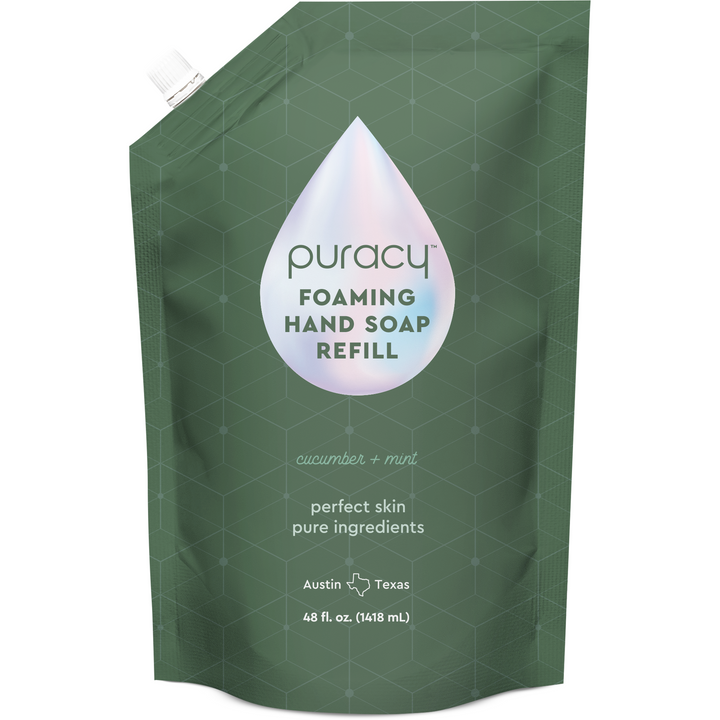 Biodegradable Plant-Based Foaming Hand Soap, 12 oz.