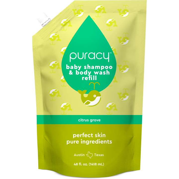 Pure Plant-Based Tear-Free Baby Shampoo &amp; Body Wash