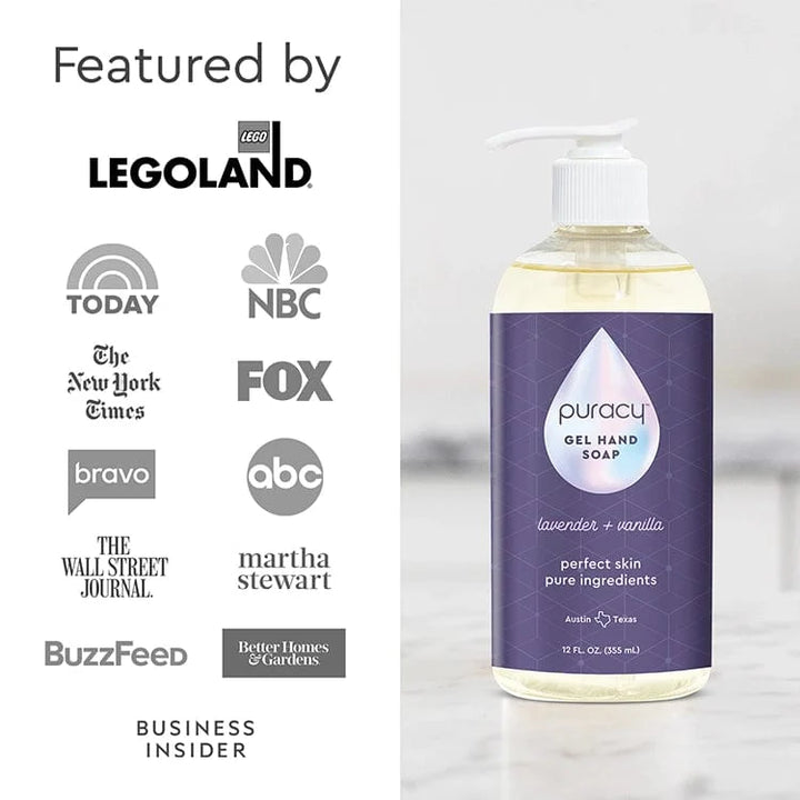 Plant-Based Gel Hand Soap, SLES-Free Body Care