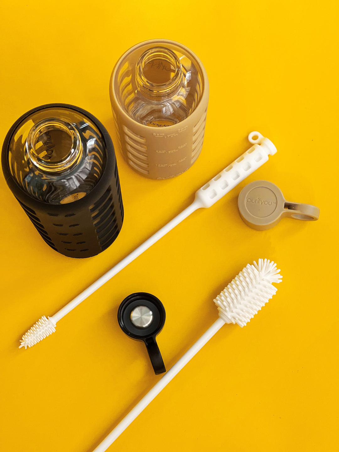 Food-Grade Silicone Bottle Brush Set, 16" &amp; 12", 2 Ct.