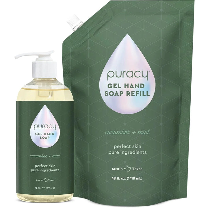 Plant-Based Gel Hand Soap, SLES-Free Body Care