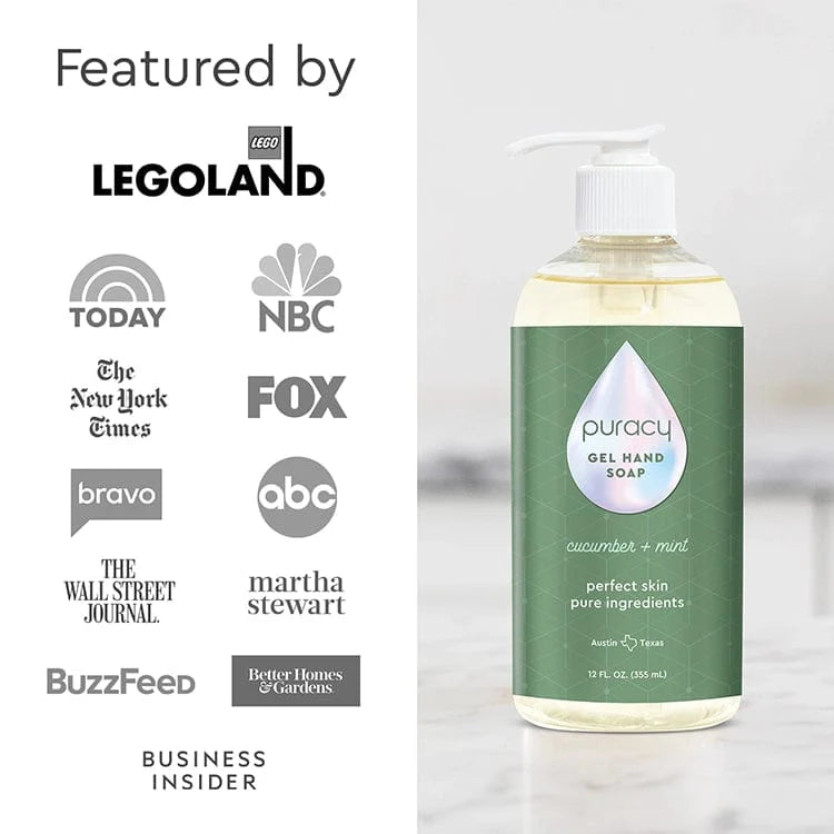 Plant-Based Gel Hand Soap, SLES-Free Body Care