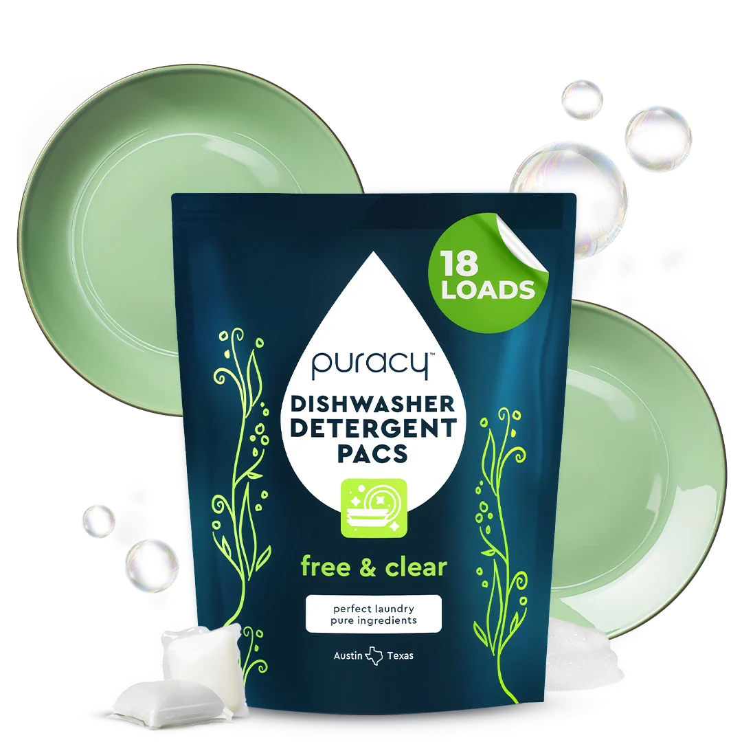 Biodegradable Plant-Based Dishwasher Detergent Pods