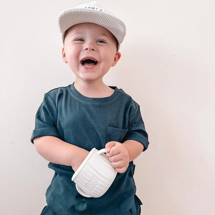 Non-Toxic Silicone Toddler Snack Cup with Lid