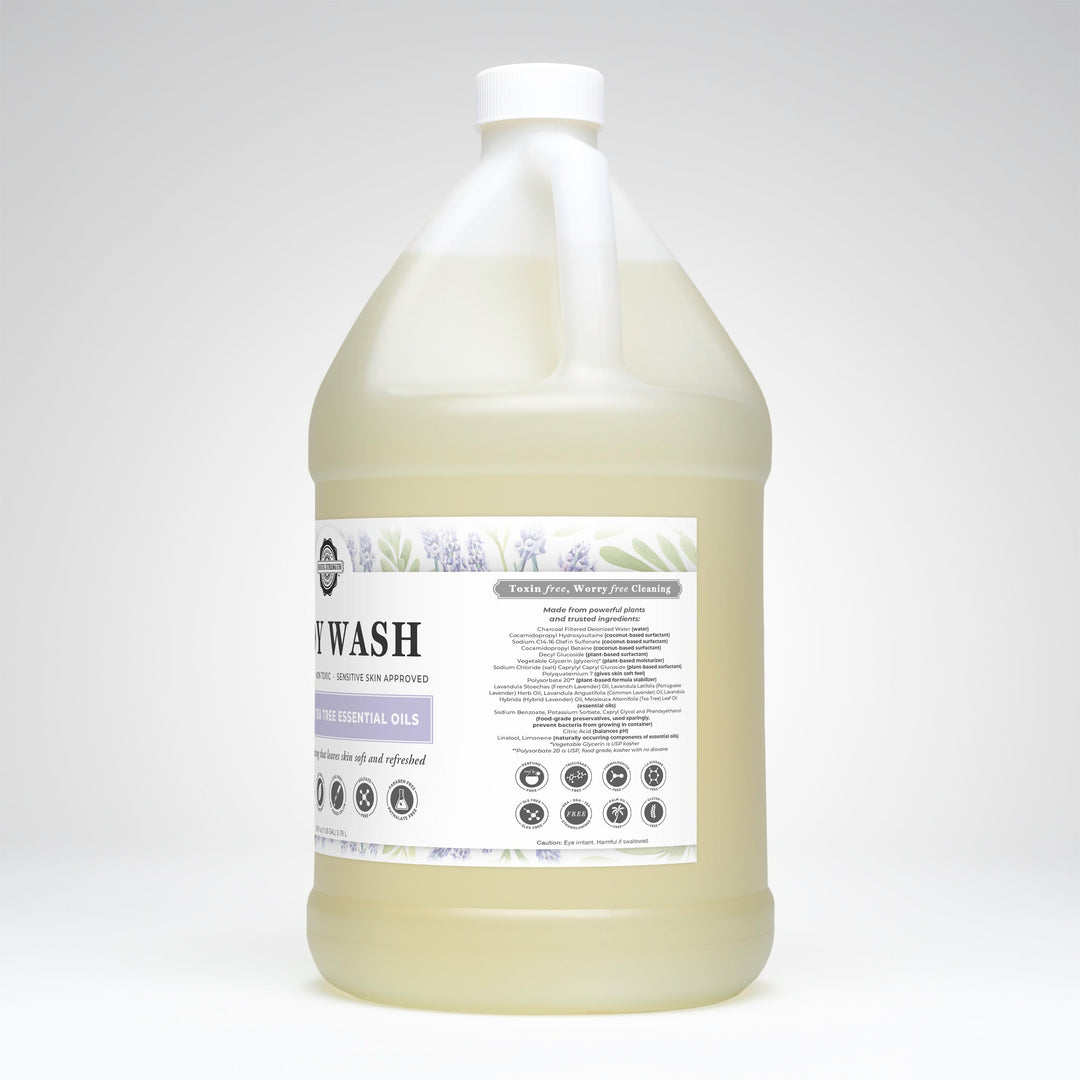 Vegan Lavender &amp; Tea Tree pH-Balanced Body Wash