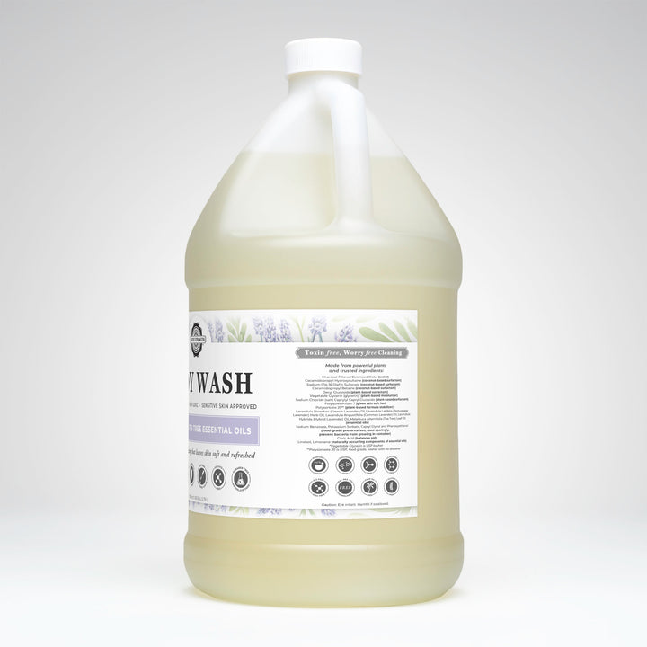 Vegan Lavender &amp; Tea Tree pH-Balanced Body Wash