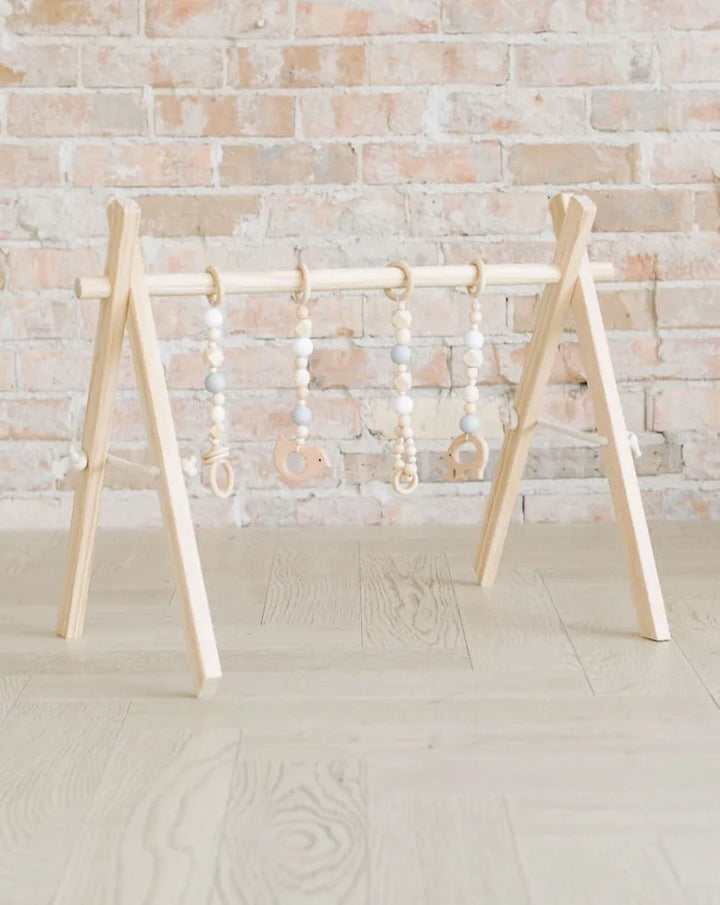 Baby Wooden Gym Sensory Play Set
