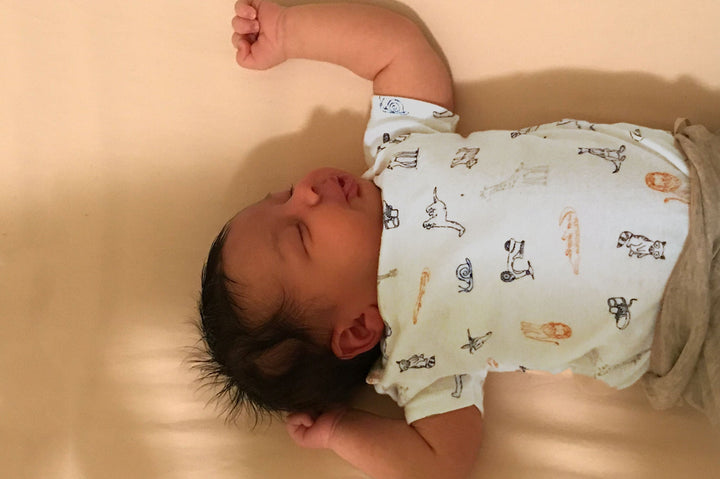 Organic Cotton Baby Crib Sheet, Breathable &amp; Soft