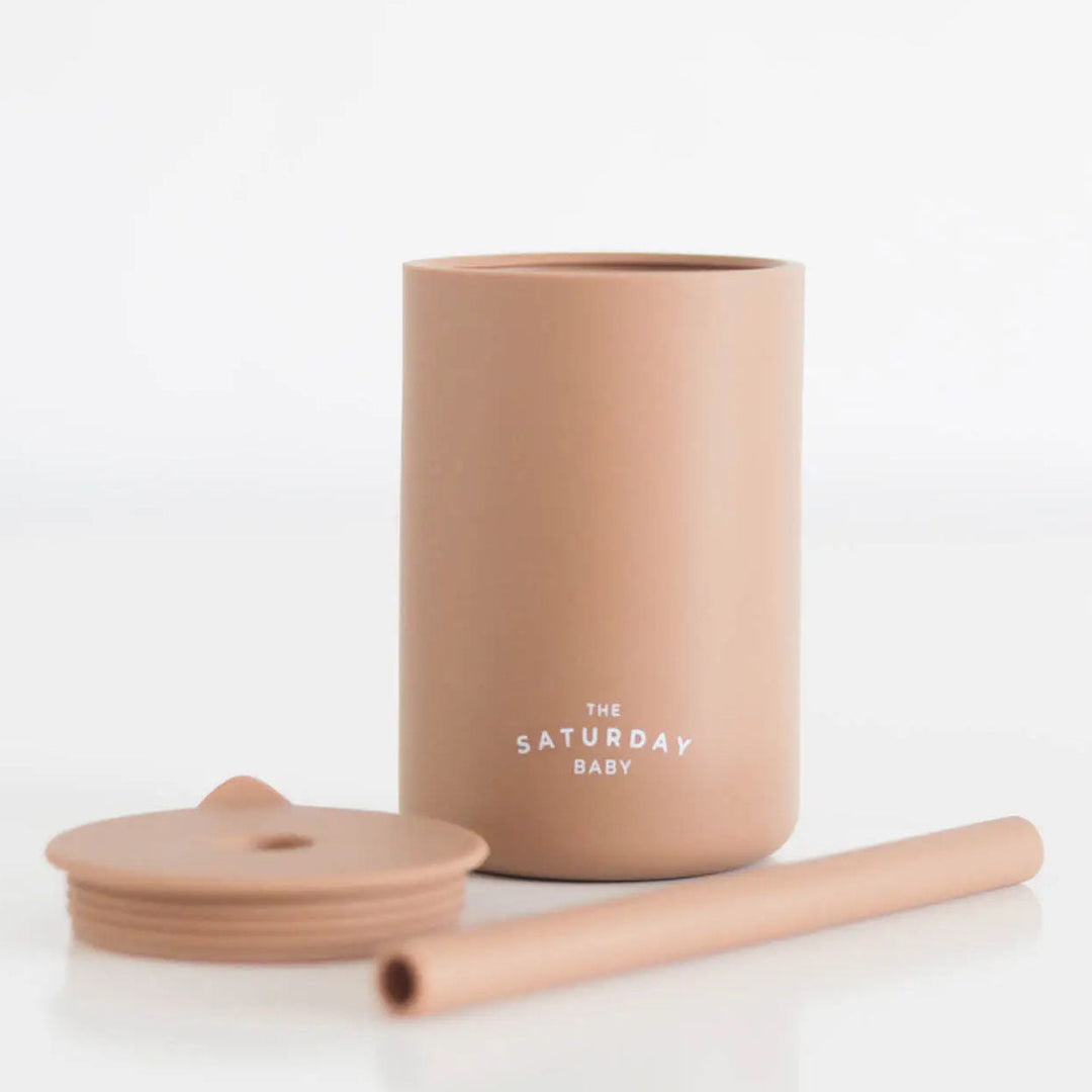 Non-Toxic Food-Grade Silicone Baby Straw Cup