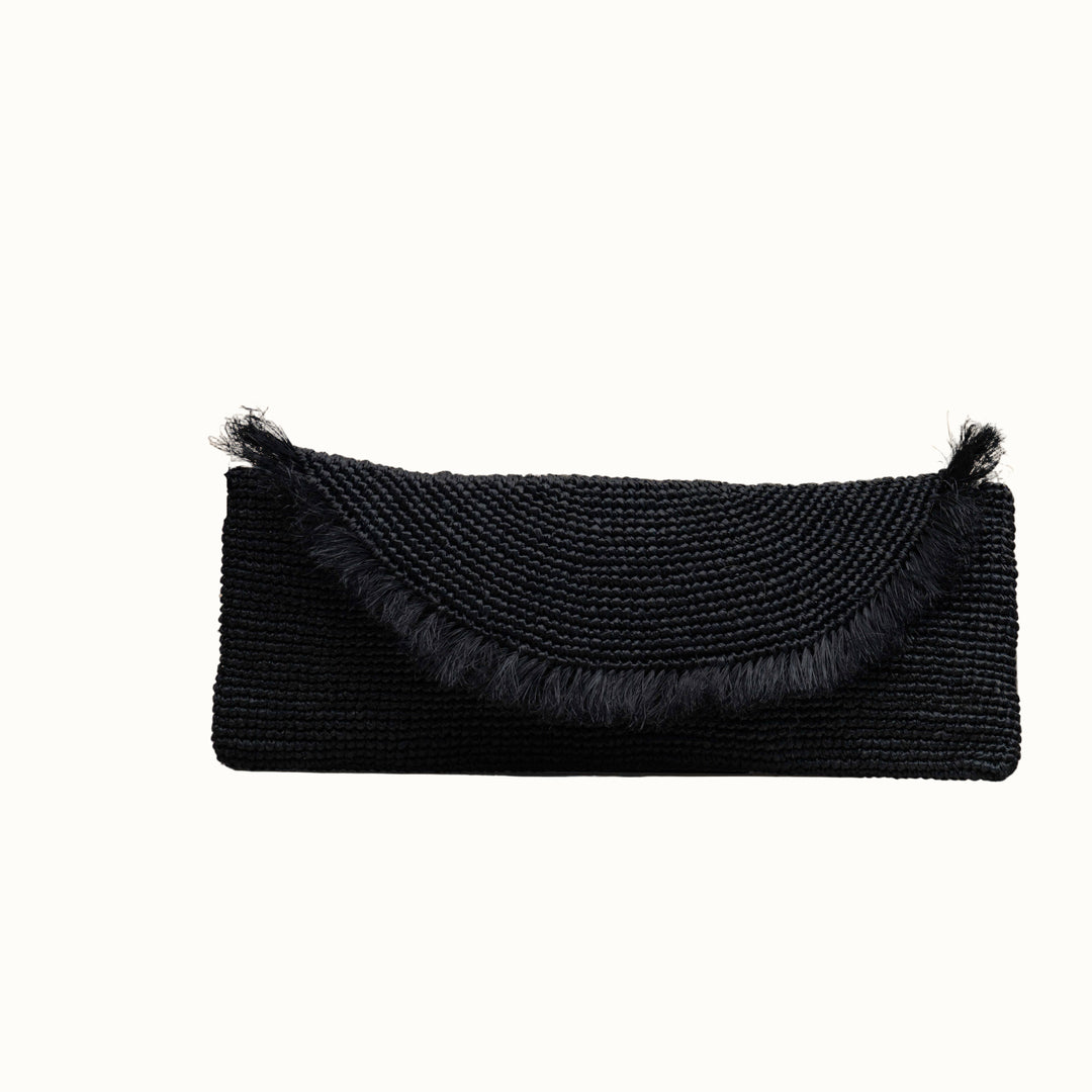 Fair Trade Handcrafted Slim East West Clutch Bag