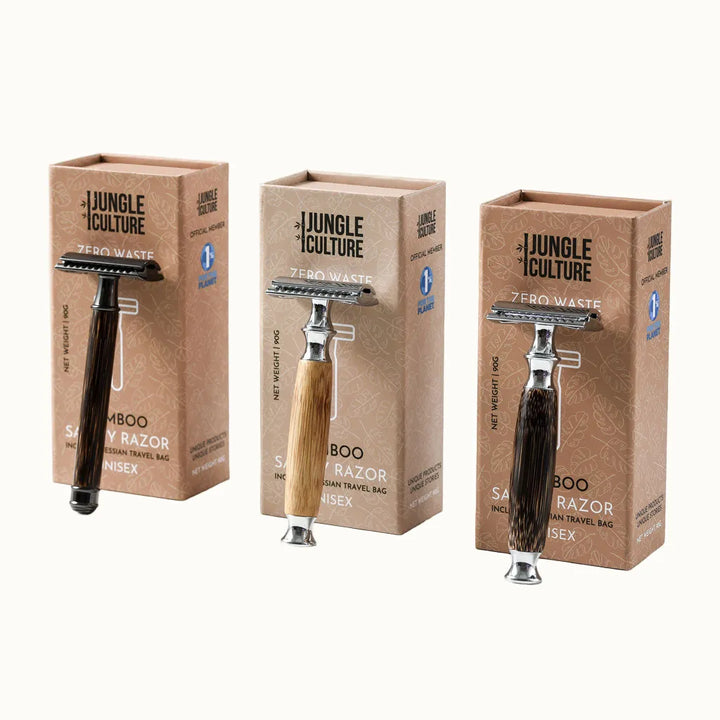 Bamboo Safety Razor | Reusable Bamboo Razor-0